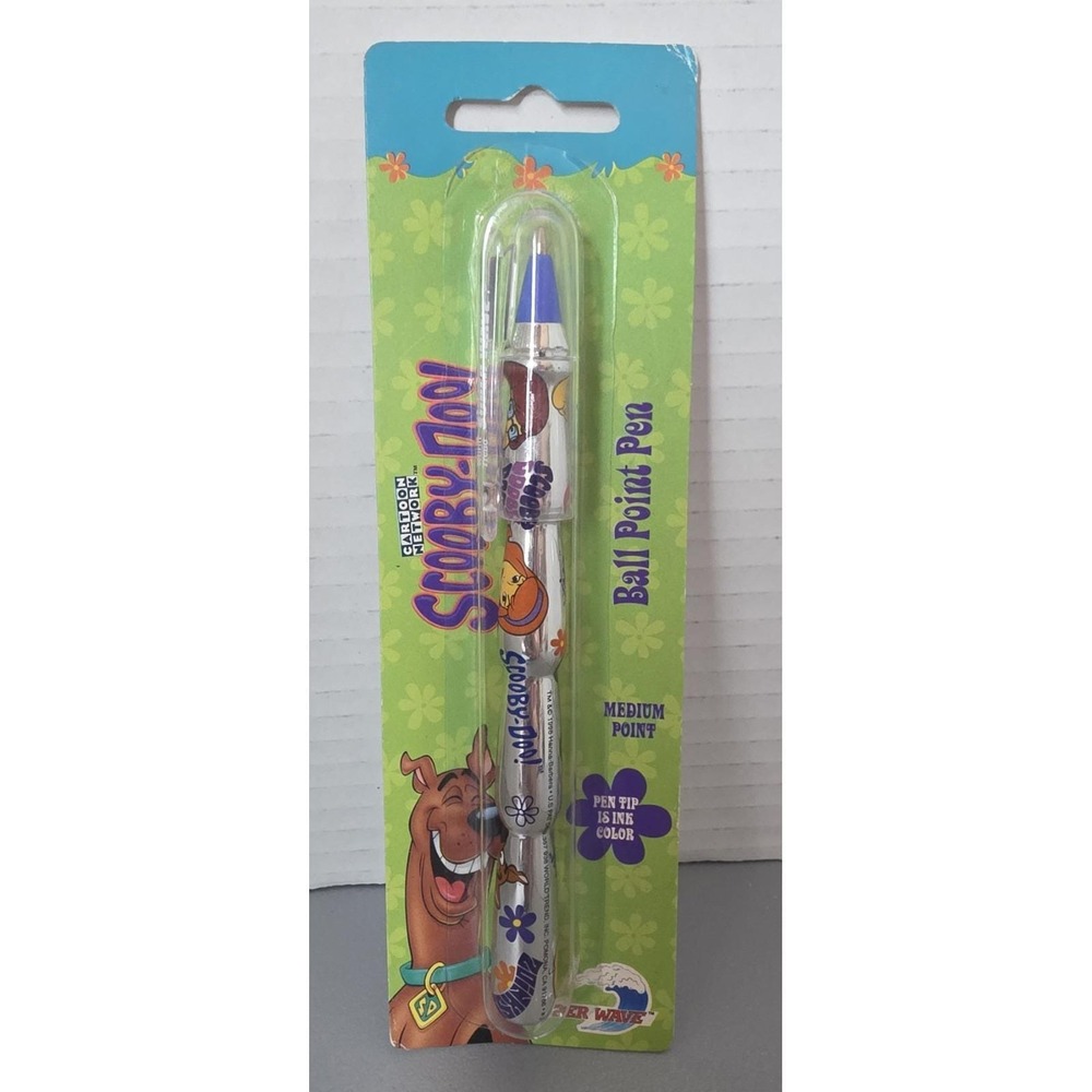 Scooby-Doo Ball Point Pen OS Blue 1999 Old Stock Collectible Fans